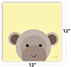 Cuddly Brown Monkey Wall Decor Wooden Plaque