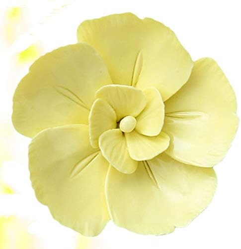 BESPORTBLE 3D Ceramic Phalaenopsis Wall Decor