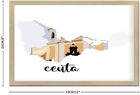 Modern Framed Wooden Sign for Home Decor