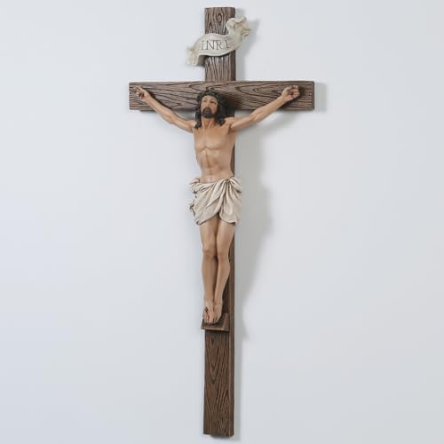 Grace4Joy 9 Inch Wall Cross for Catholic Home Decor
