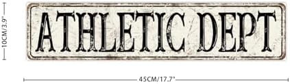 Retro Wall Art Wood Sign 4x18 Inch Home Decor
