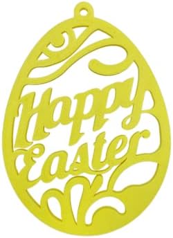 FRESHe Happy Easter Yellow Door Sign