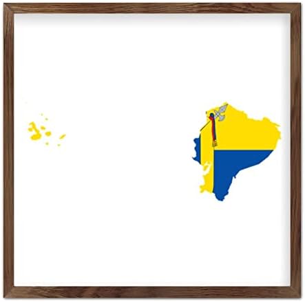 Ecuador Wood Wall Sign 7 Inch Rustic Decor
