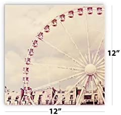 Paris Parfait Wood Plaque 12x12 Wall Hanging
