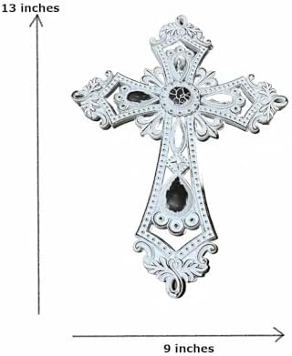 Comfy Hour Faith and Hope Hollow Turquoise Wall Cross
