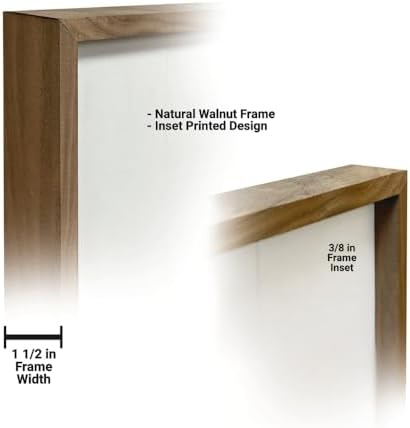 Kendrick Home Patriotic Decor Wall Art 12x4
