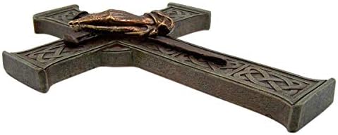Wowser Cast Resin Celtic Wall Cross 12 Inch