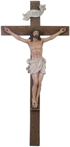 Grace4Joy 9 Inch Wall Cross for Catholic Home Decor