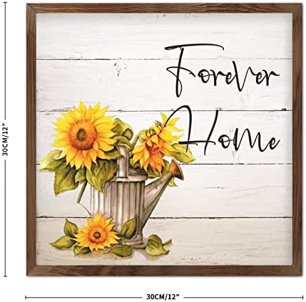 Framed Wood Sign Personalized Wall Decoration