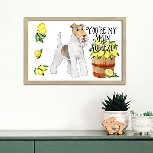Youre My Main Squeeze Wooden Wall Sign 8x12in