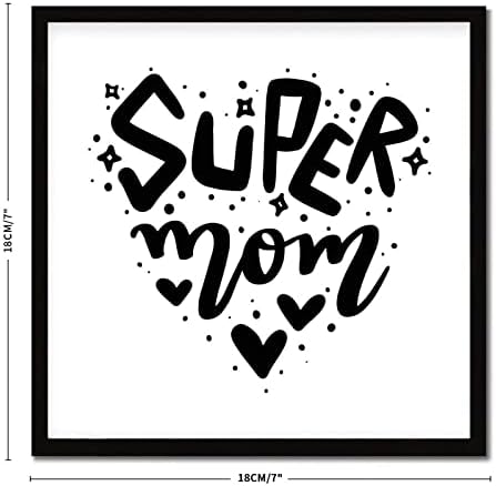 Mothers Day Wood Frame Sign with Inspirational Quote