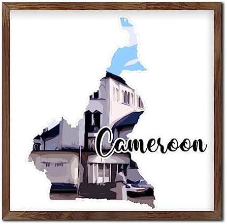 Wooden Framed Sign for Home Wall Decor