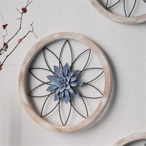 Retro Wall Sculpture Sign Green Decor