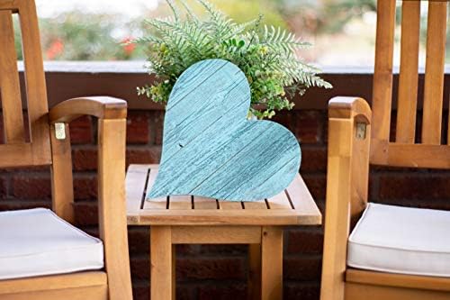 Rustic Farmhouse Wood Heart Wall Decor 6 Inch