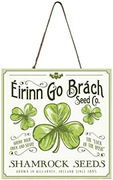 Twisted R Design St Patricks Day Wall Sign 5x5