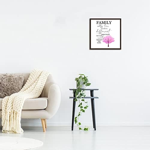 Modern Framed Wood Pallet Tree Branch Wall Art Sign