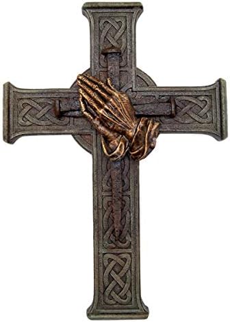 Wowser Cast Resin Celtic Wall Cross 12 Inch
