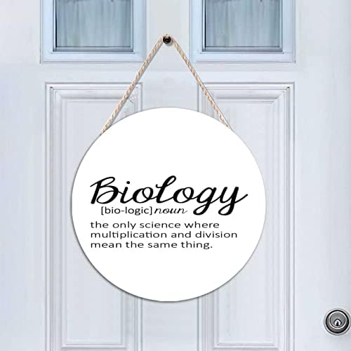 Funny Definition Of Biology Wall Art - Welcome Sign