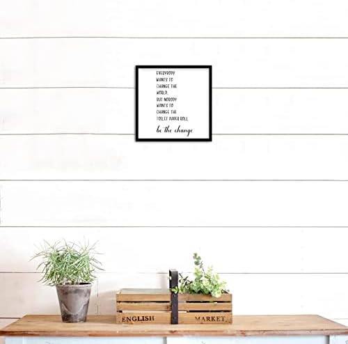 Everybody Wants to Change the World Wall Sign