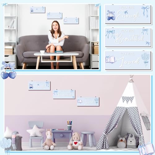 RattanView 3 Pcs Coquette Bow Wall Art Prints 1