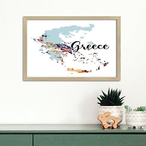 Funny Framed Wall Art Sign for Modern Cabin Decor