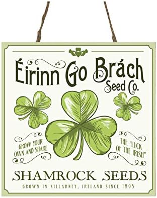 Twisted R Design St Patricks Day Wall Sign 5x5