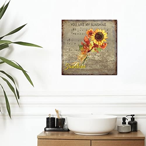 Wood Sign You Are My Sunshine Wall Art