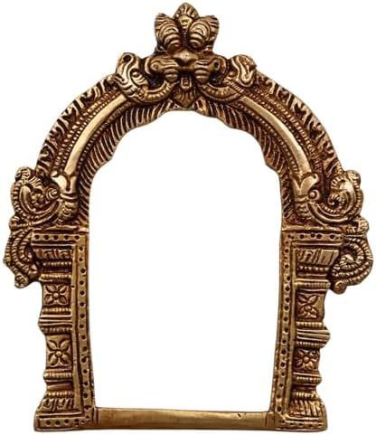 Brass Prabhavali Frame 15CM Wall Decor