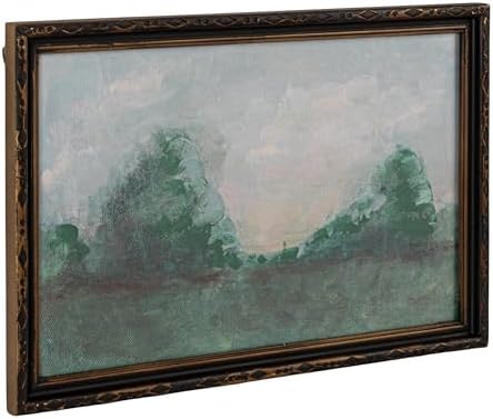 Creative Co Op Wood Framed Landscape Wall Decor