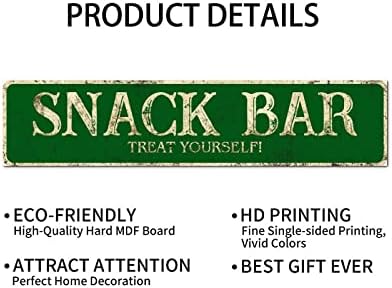 Madcolitote Retro Wood Sign 4x18in Wall Decor