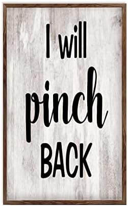 Wooden Motivational Sign Farmhouse Wall Decor 13x21