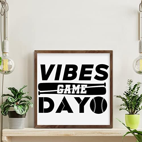 Nintydays Inspirational Wooden Wall Decor Sign 12x12 Inch