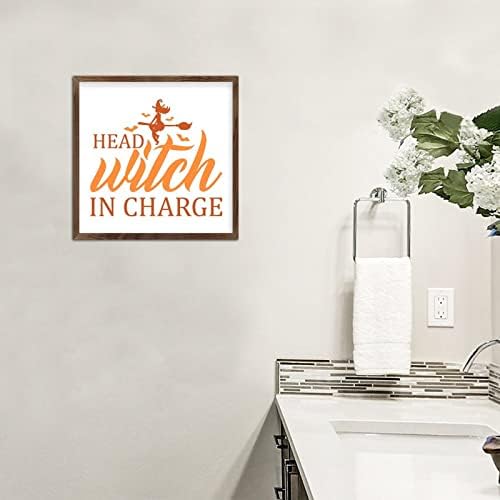Wadcall 12x12 Inch Country Framed Wall Art Sign