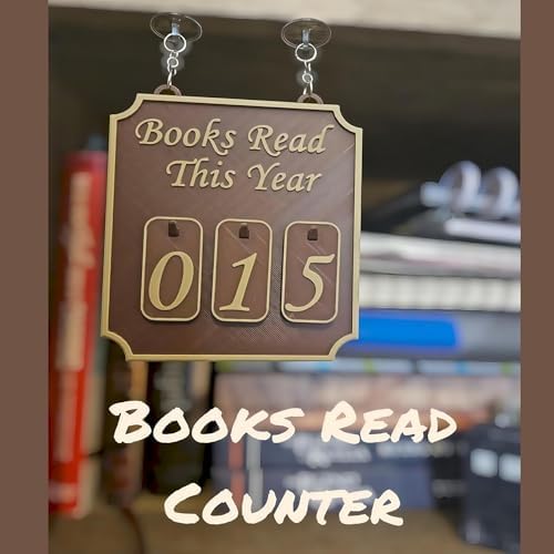 Hanging Bookshelf Counter Bookish Decor for Book Lovers Pink