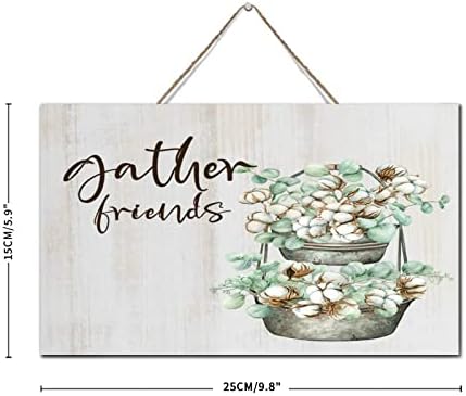 Rustic Family Wall Art Decor Wood Sign 6x10