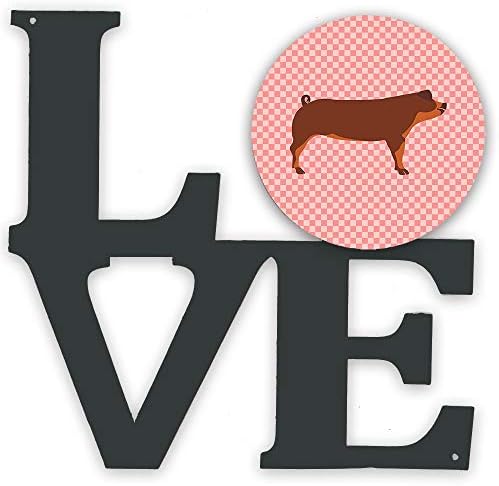 Carolines Treasures LOVE Metal Wall Artwork