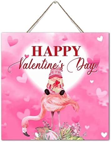 Autravelco Flamingo Gnome Wall Art Sign
