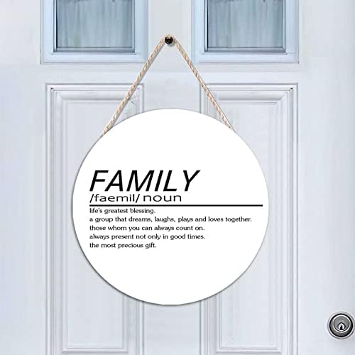 Funny Noun Dictionary Family Wooden Wall Sign Ready to Hang