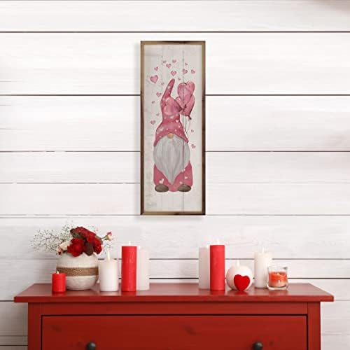 Gnome Hearts Whitewash Wall Decor Sign by Kendrick Home