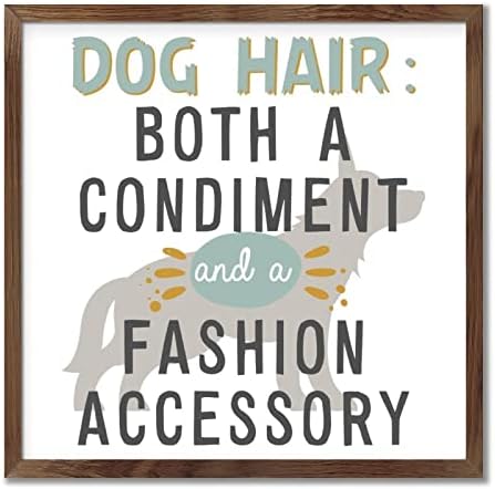 Funny Dog Quotes Farmhouse Wood Sign 12x12