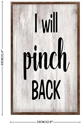 Wooden Motivational Sign Farmhouse Wall Decor 13x21
