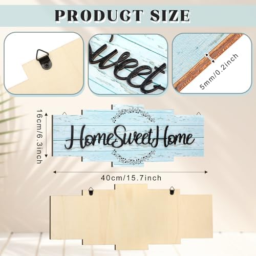 Jetec Home Sweet Home Wall Sign