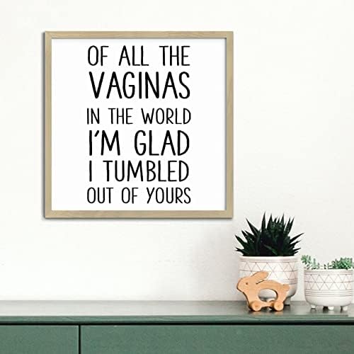 Inspirational Quote Wall Decor Sign 12x12 Inch