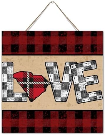 Love SOUTH CAROLINA Personalized Wood Plank Wall Sign