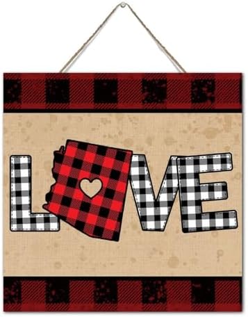 Rustic Wood Pallet Wall Plaque Sign 12x12 Inch
