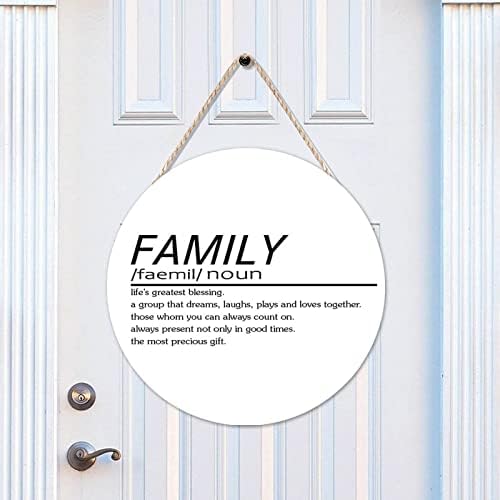 Funny Noun Dictionary Family Wooden Wall Sign Ready to Hang