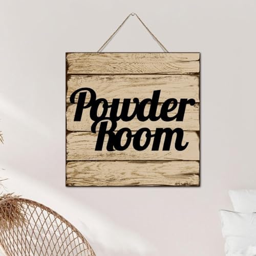 Autravelco 12x12 Inch Wood Wall Decor Sign