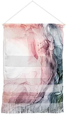 Elizabeth Karlson Blush and Blue Dream Wall Hanging 22x31