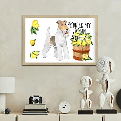 Youre My Main Squeeze Wooden Wall Sign 8x12in