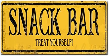 Madcolitote Retro Snack Bar Wood Wall Sign 1